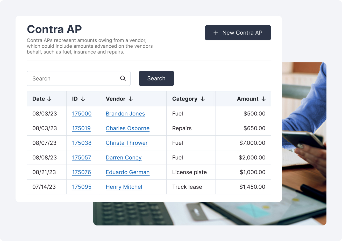 Contra APs example.